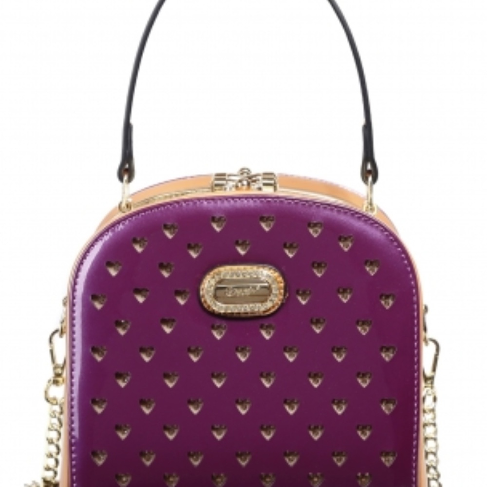 Brangio Purple Twinkle Star Cross body Purse